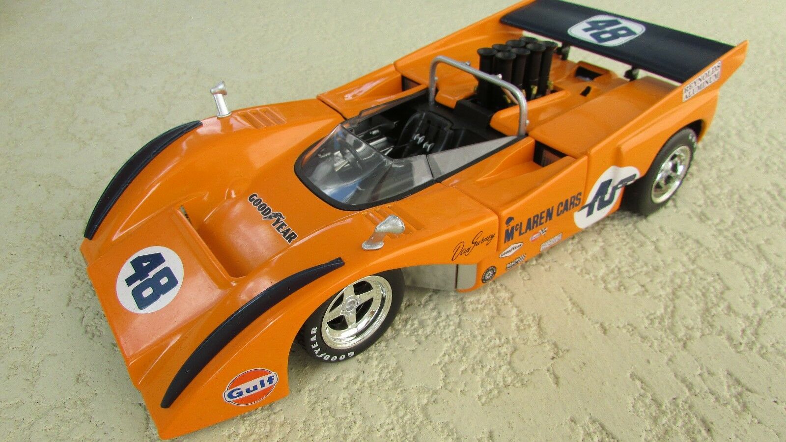 GMP 1970 Mc Laren M8 D race car Dan Gurney Chevy Can Am ...