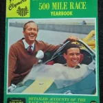 Jim Clark indy winner Indy 500 yearbook.